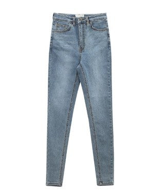 High Waist Skinny Stretch Jeans