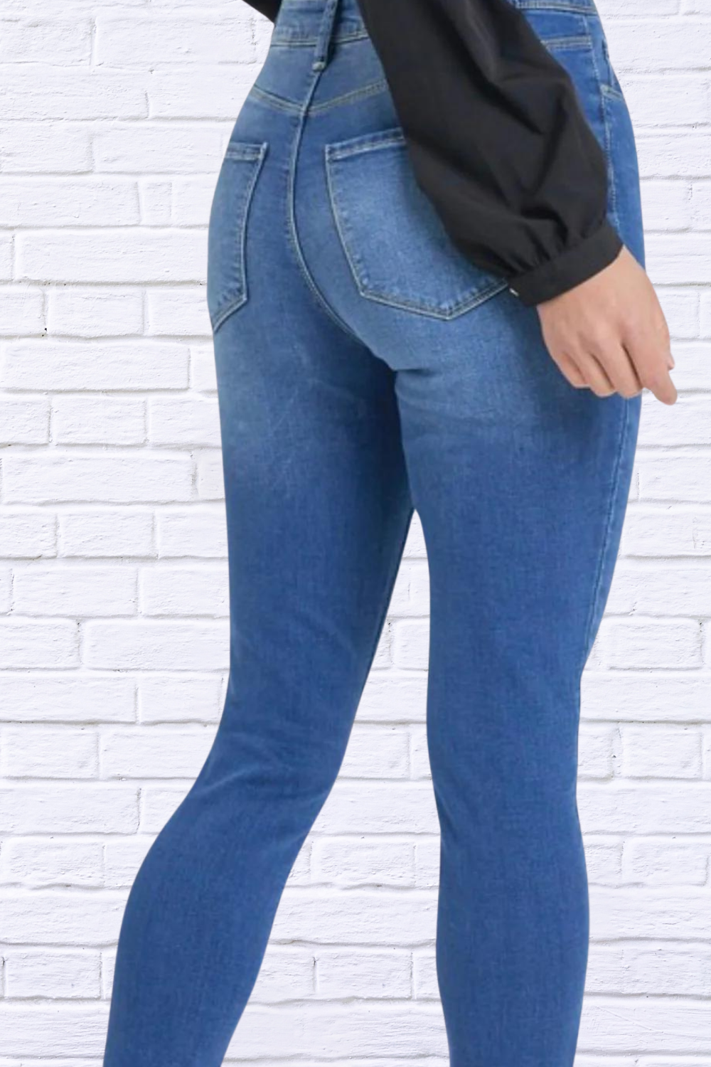 Missy Hide Your Muffin Top High-Rise Skinny Jean