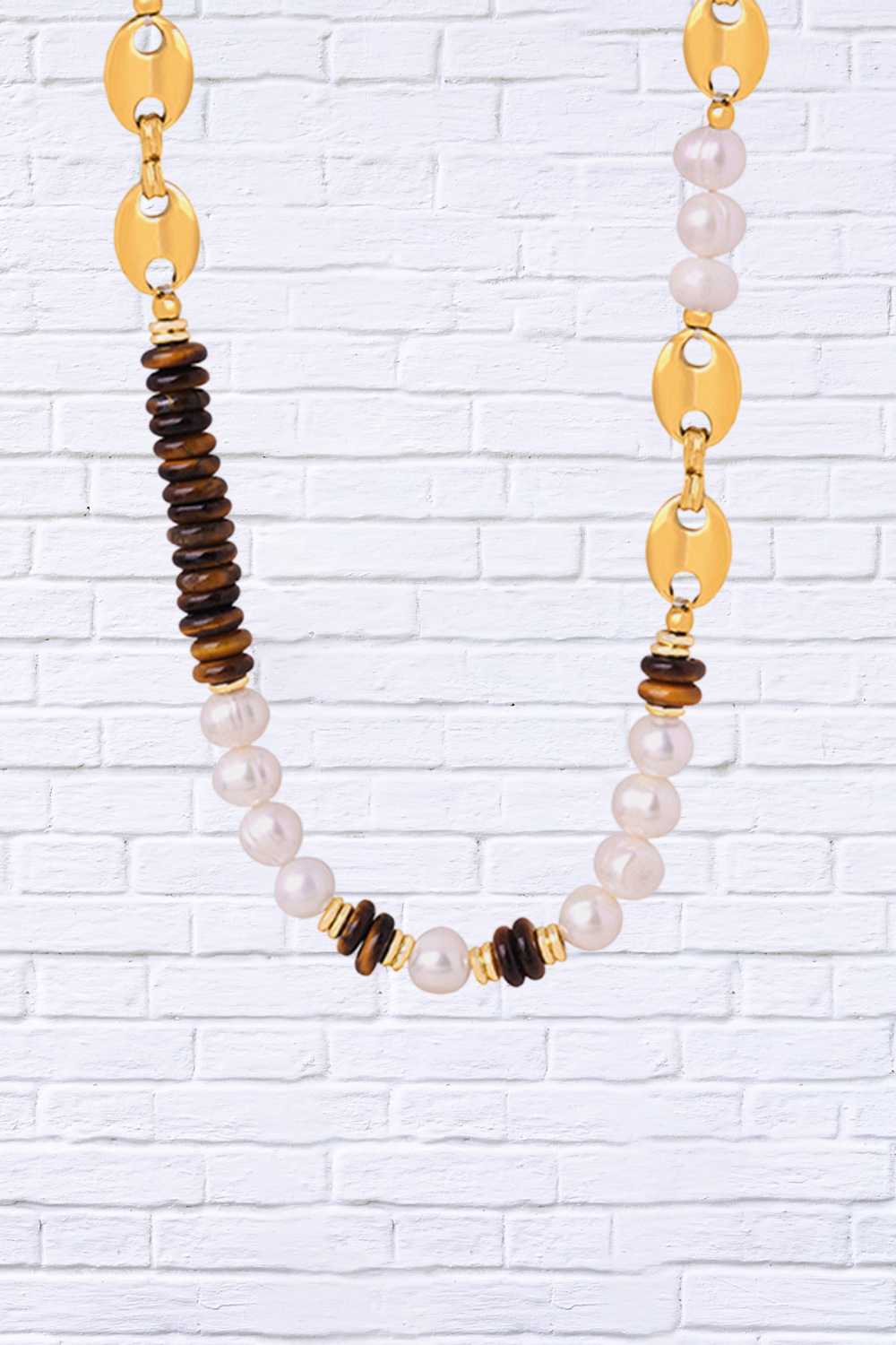 18K Gold-Plated Titanium Steel Necklace