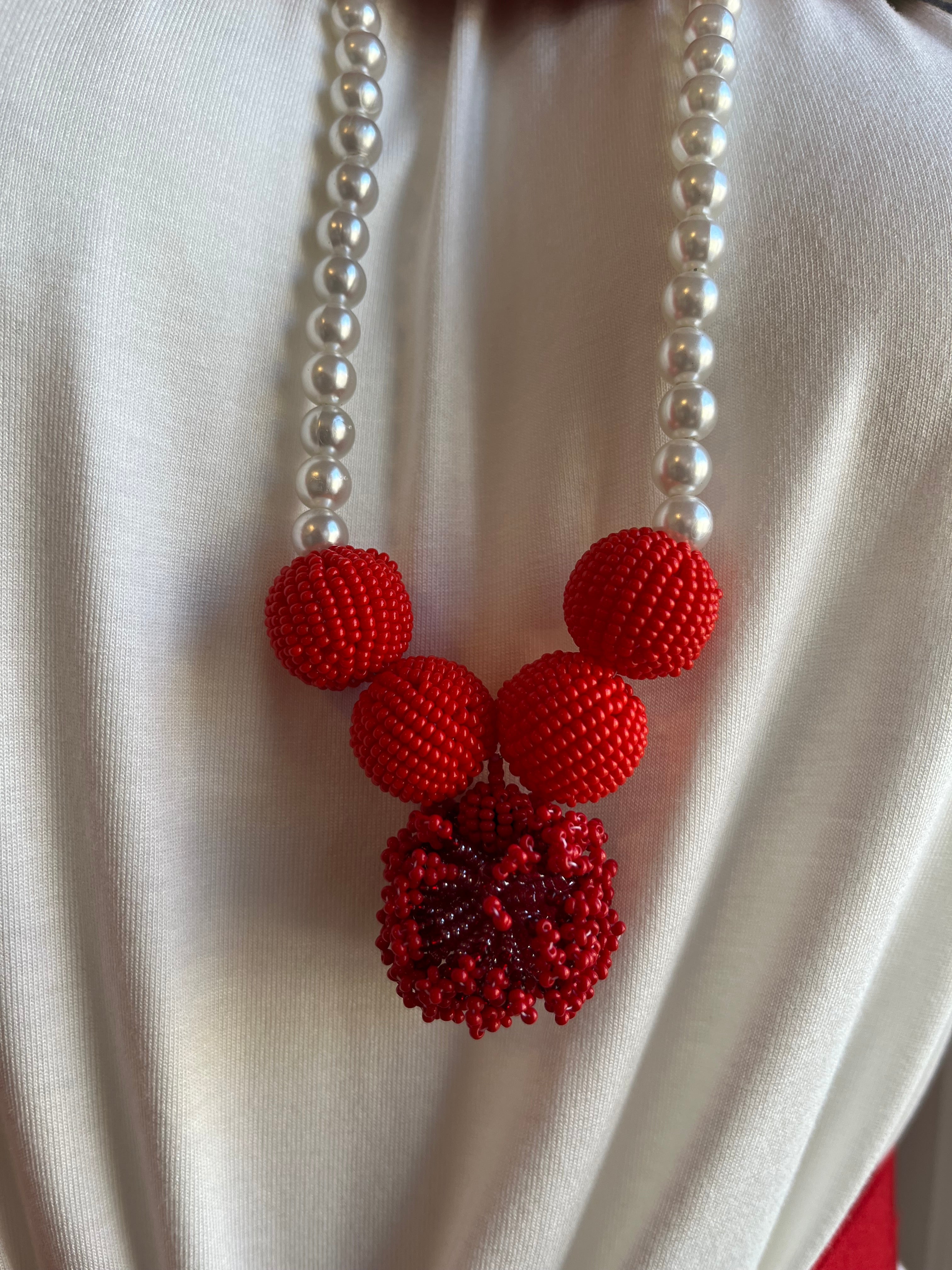 Woya Moya Long Strand Necklace