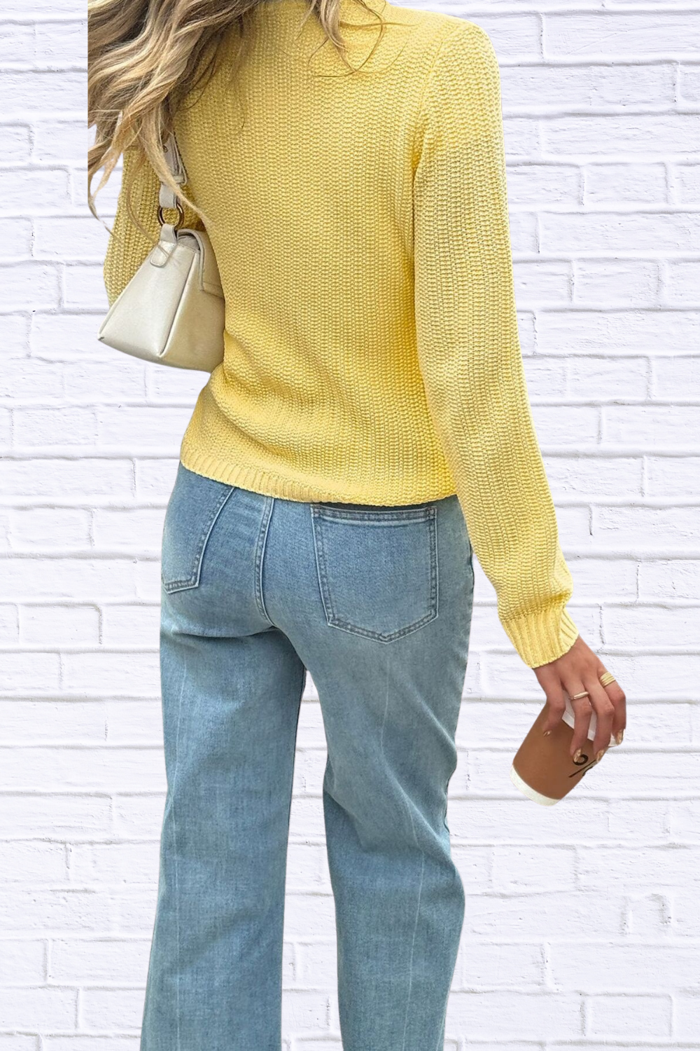 Front Ribbed Long Sleeve Cardigan