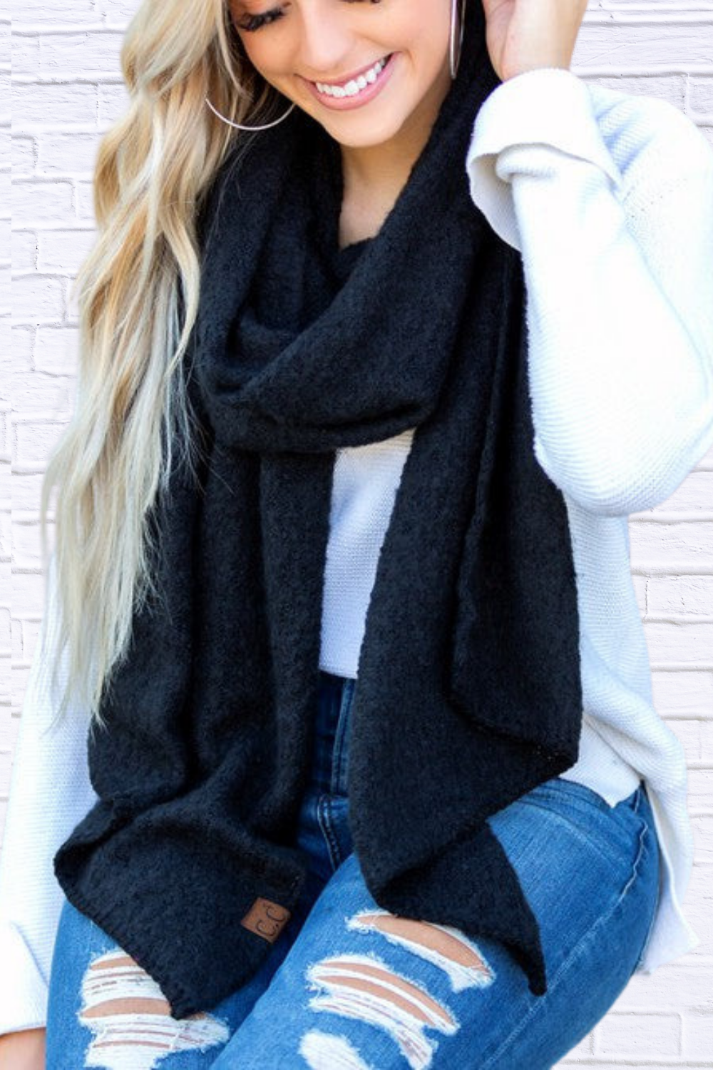 Draped Scarves