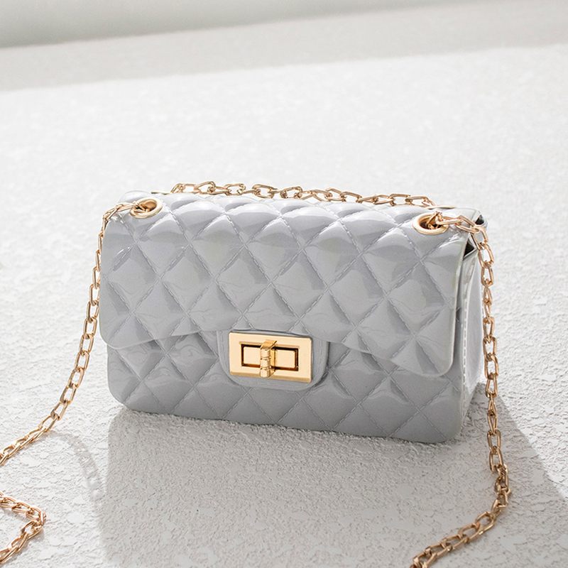 Sac à bandoulière fourre-tout à motifs diamants tendance