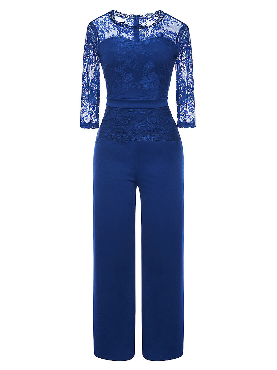 Formal Sexy Lace Jumpsuit