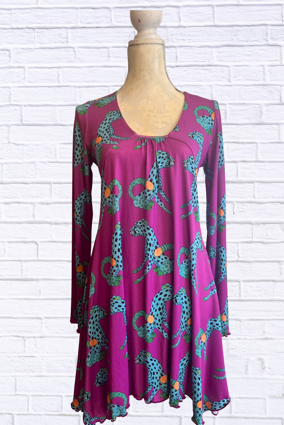 Sibella Pleated Front Long Sleeve Blouse