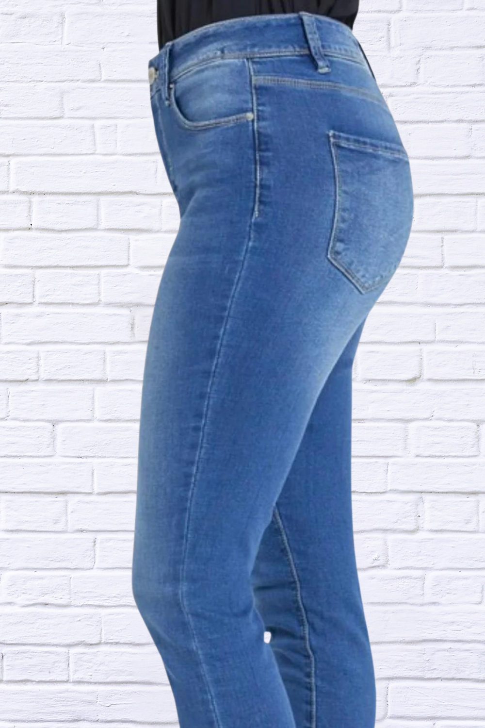 Missy Hide Your Muffin Top High-Rise Skinny Jean