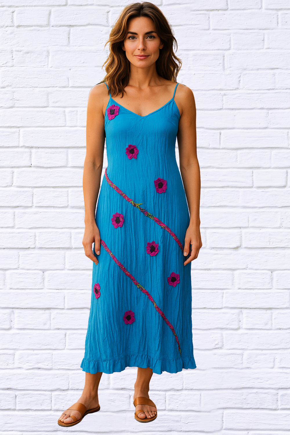 Sibella Crushed Dress