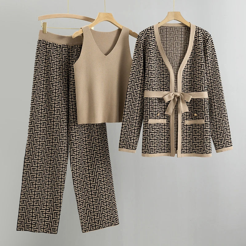 Ensemble tricot coordonné par Valentina Rossi