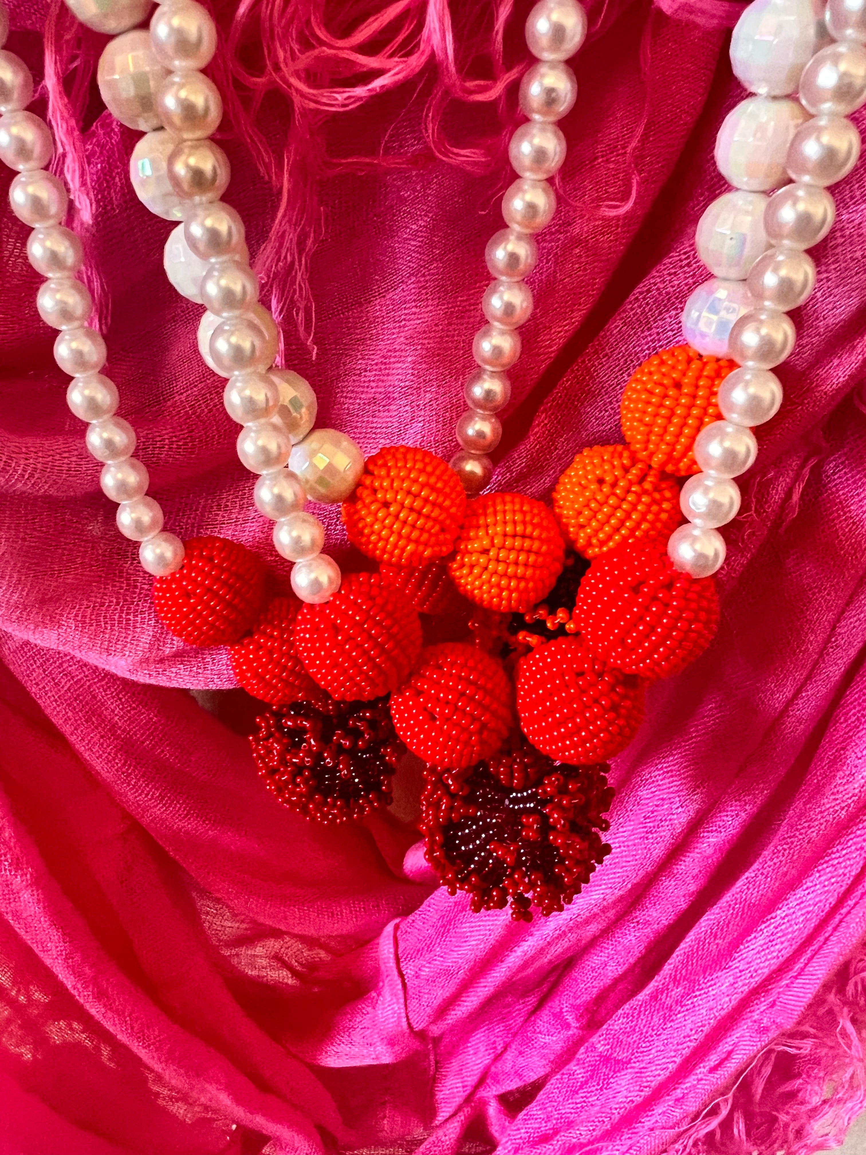 Woya Moya Long Strand Necklace