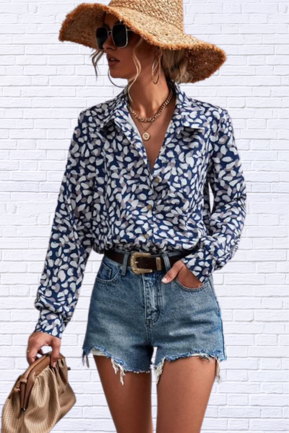 Women's Long Sleeve Blouse