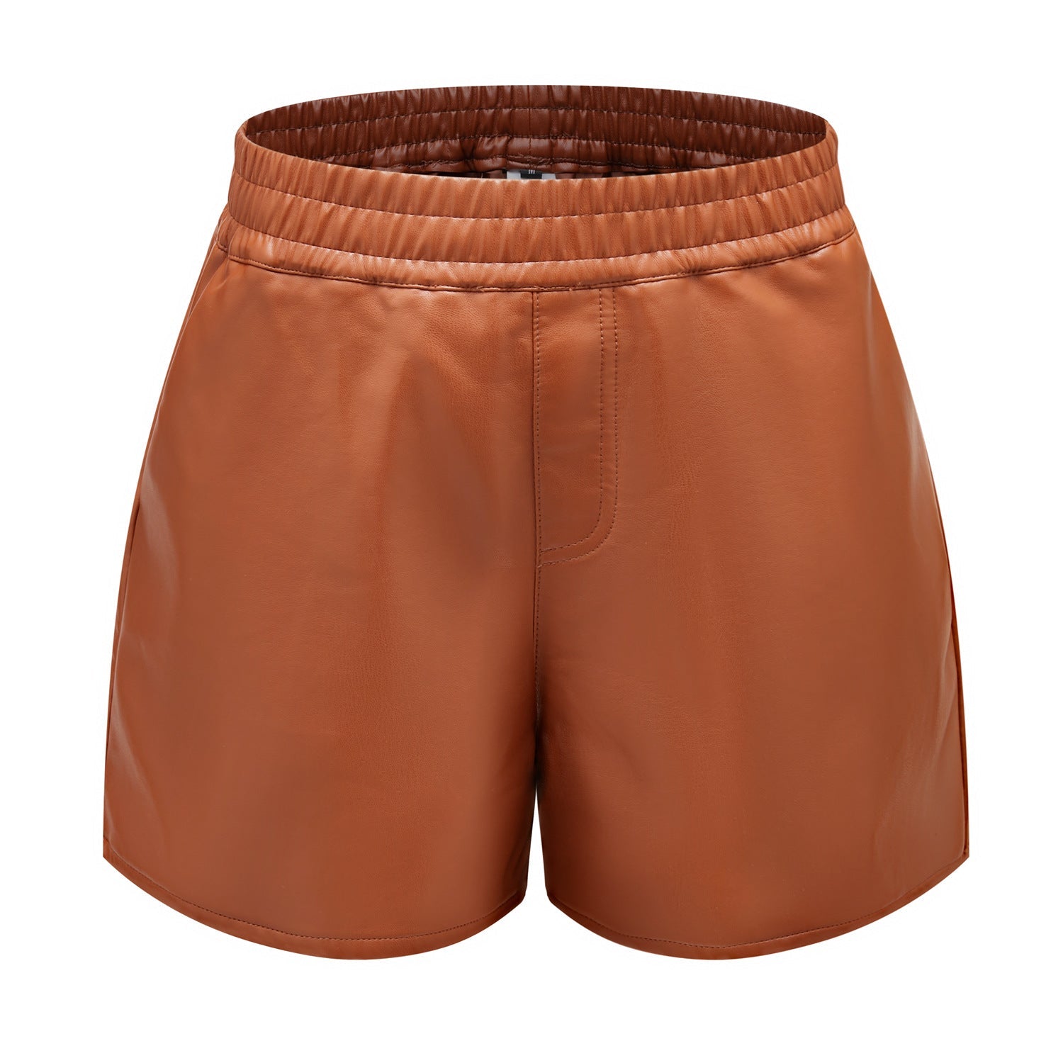 Dani Faux Leather Shorts Casual