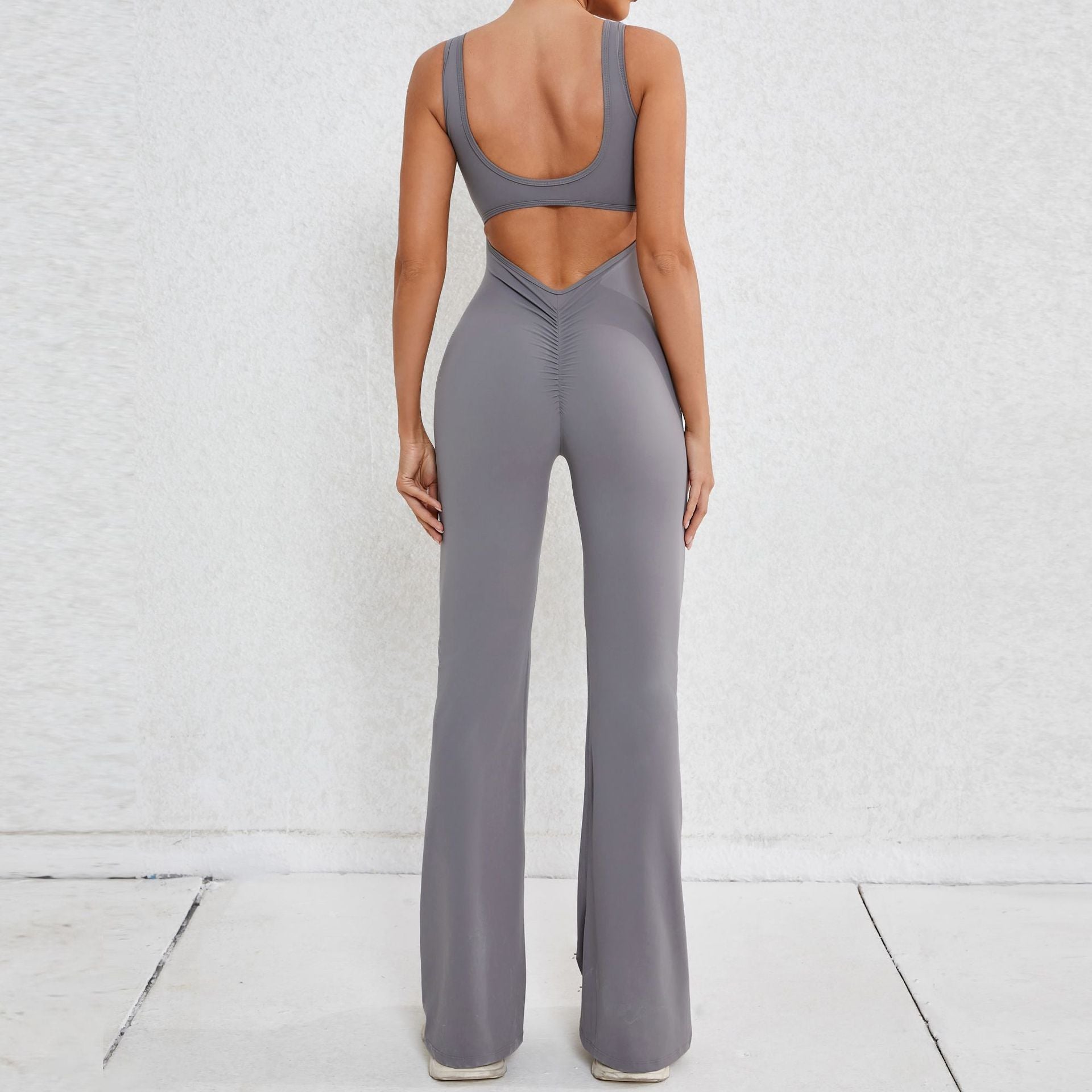 Sexy Open Back Jumpsuit