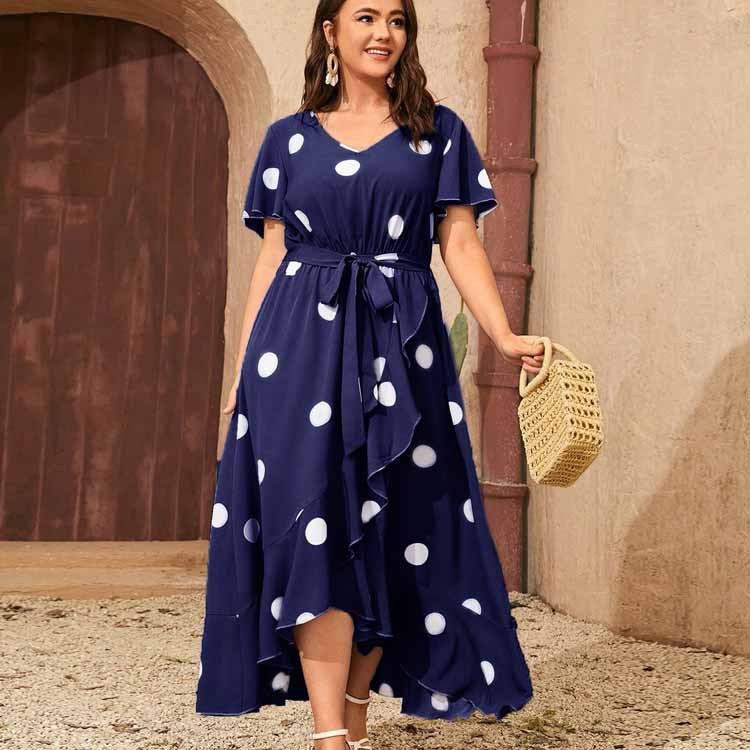 Day to Night Polka Dot Dress
