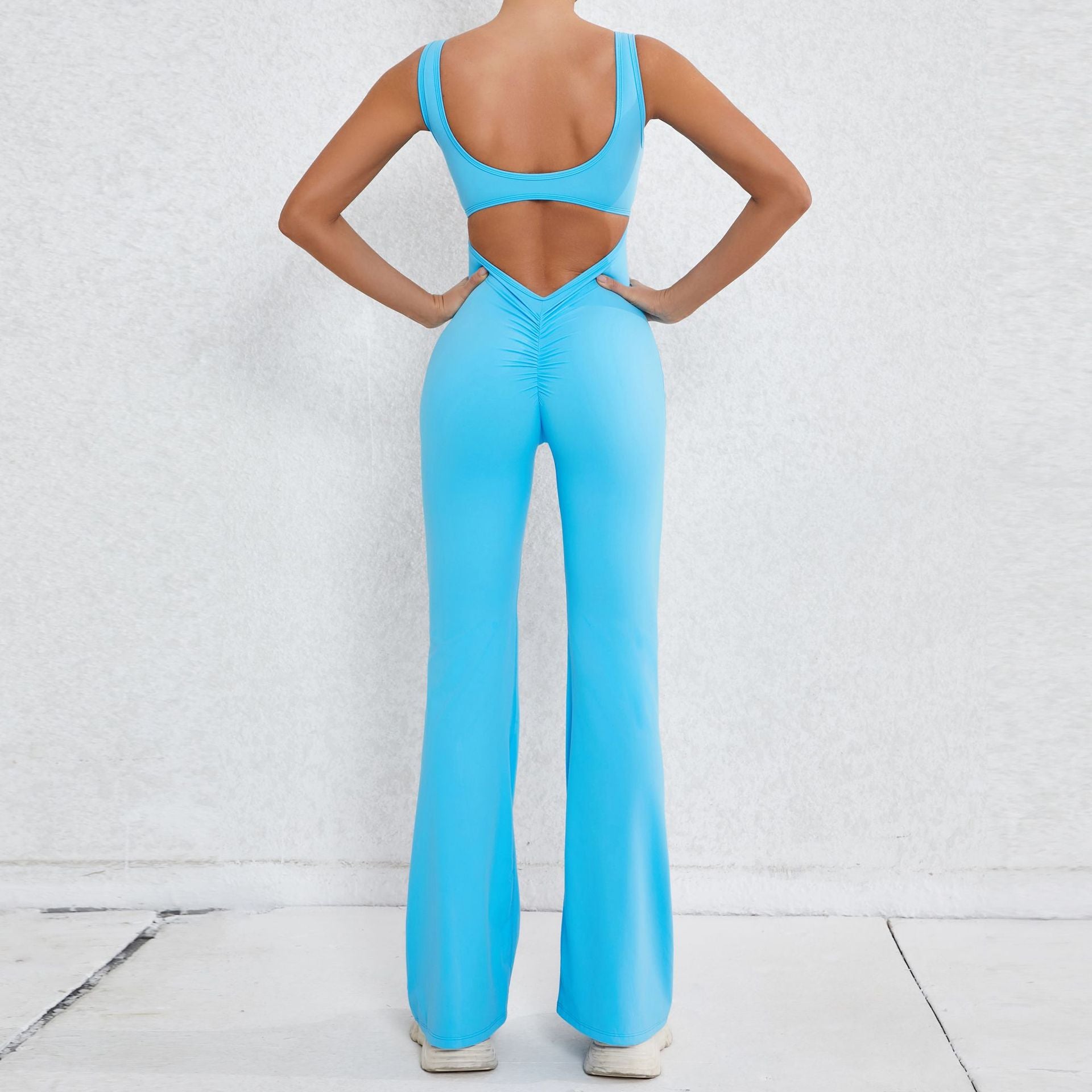 Sexy Open Back Jumpsuit