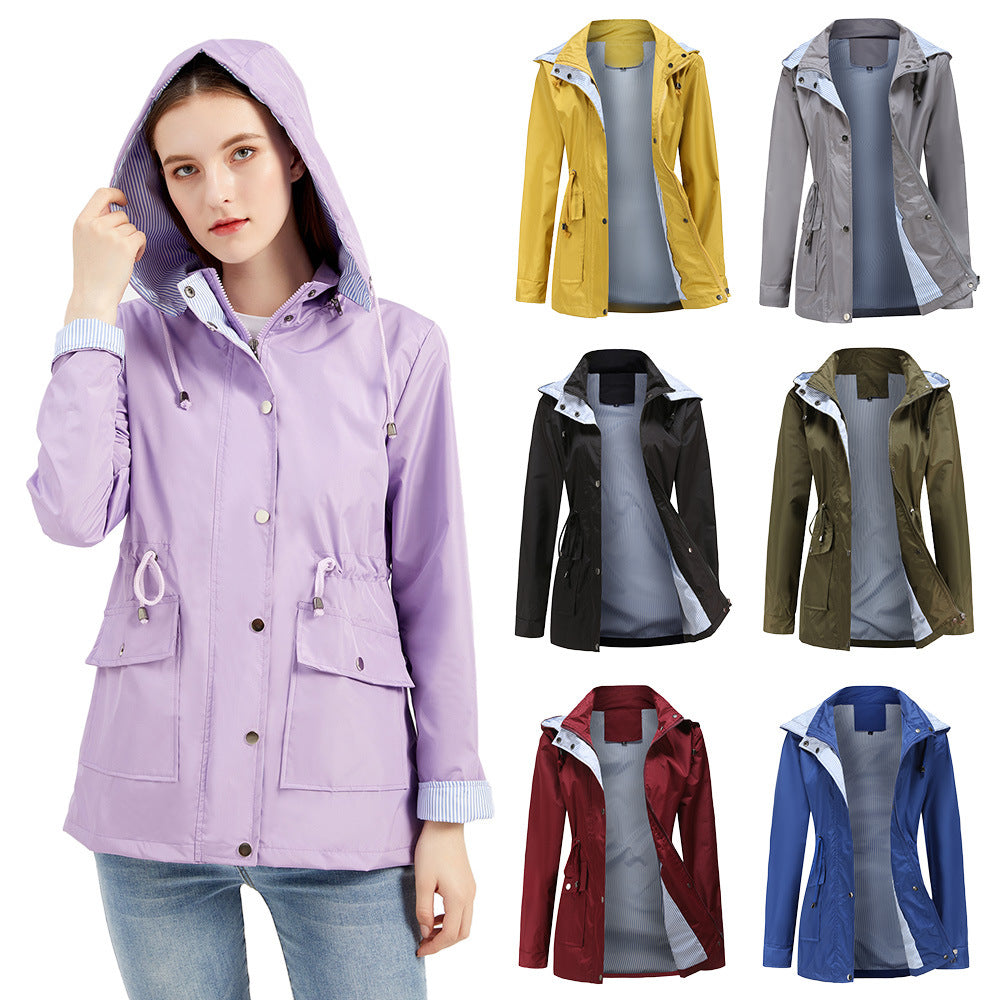 Detachable Hood Windbreaker