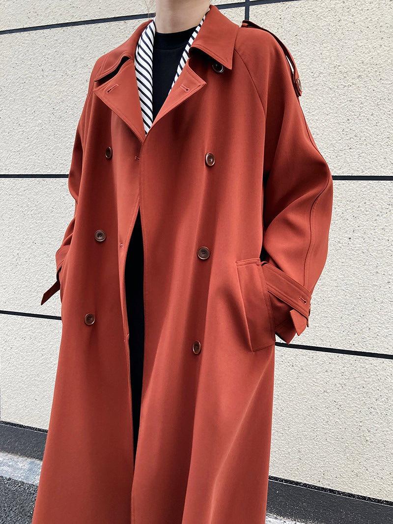 Draping Loose Trench Coat
