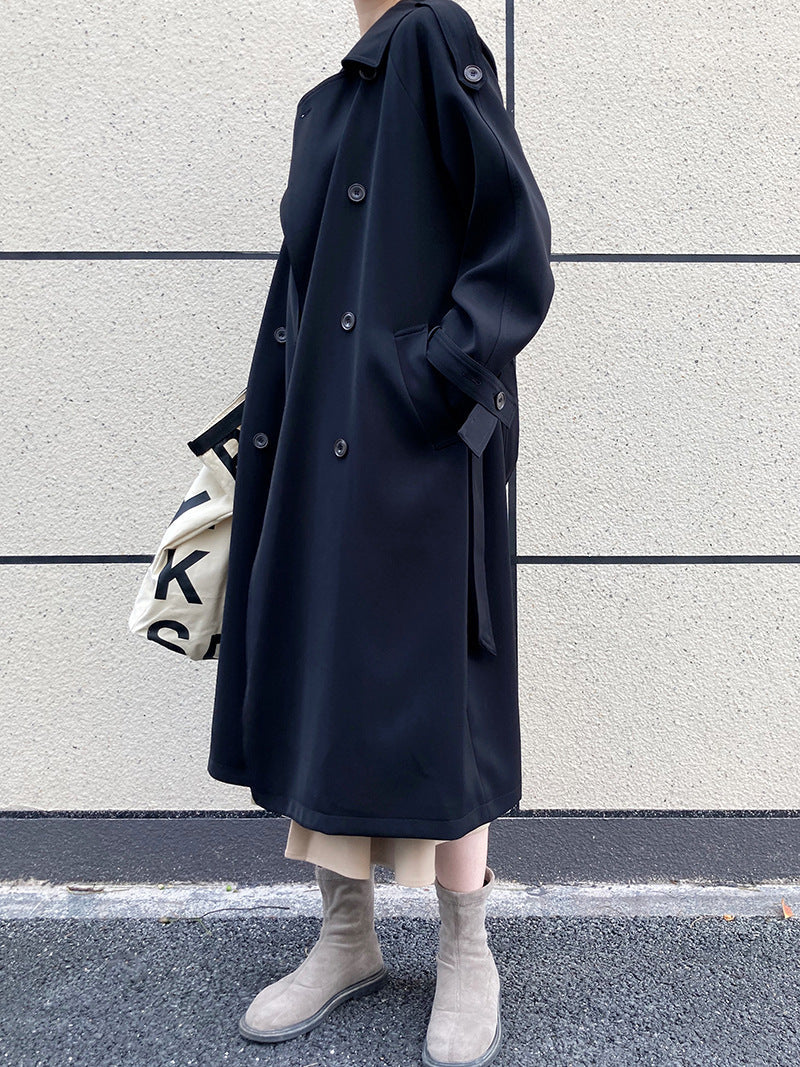 Draping Loose Trench Coat