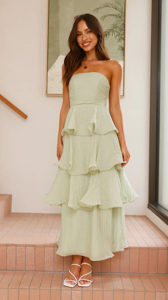 Elegant Layered Formal Dress