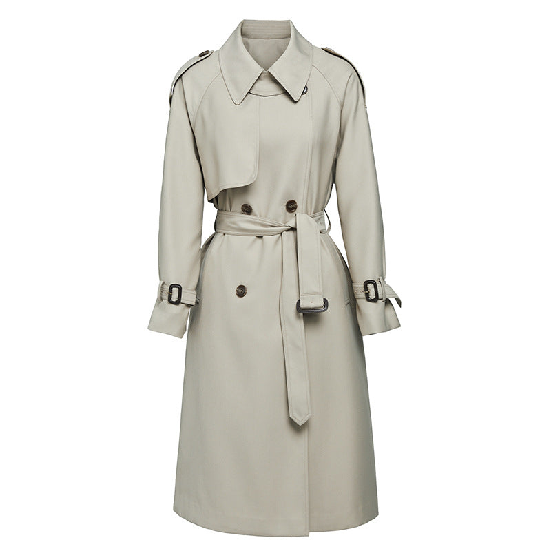 Double Breasted Loose Trench Coat