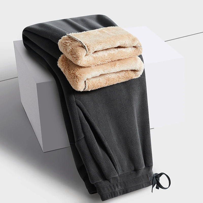 Women’s Fleece Sweatpants with Fluffy Inner Lining