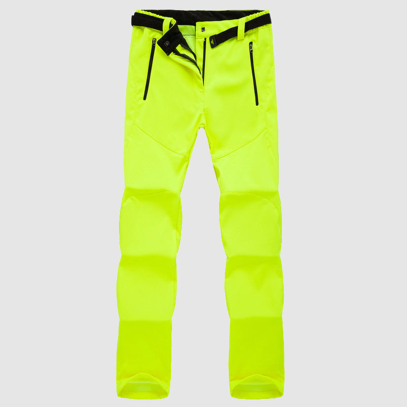 Women’s Softshell Outdoor Pants with Thermal Fleece Lining