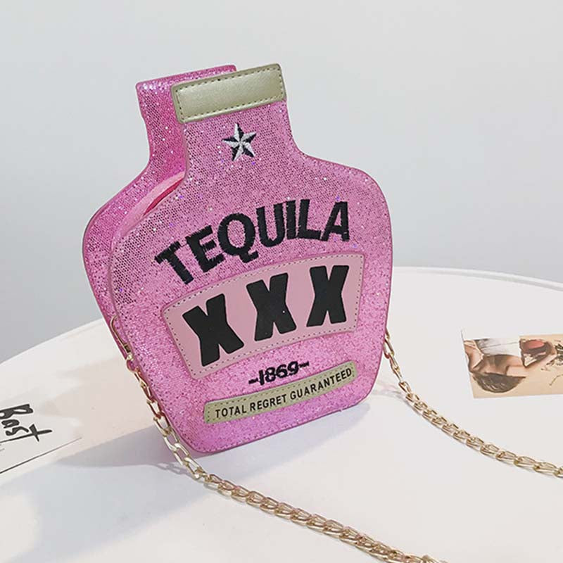 Sac bandoulière brodé à lettres tendance (3 couleurs)