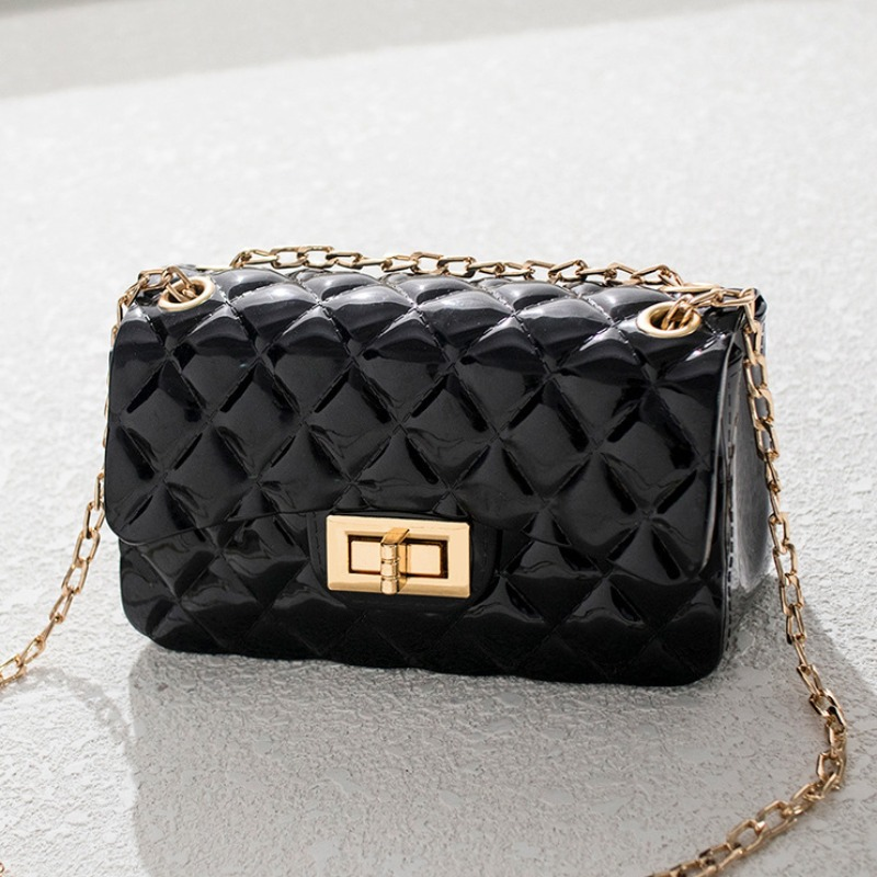 Sac à bandoulière fourre-tout à motifs diamants tendance